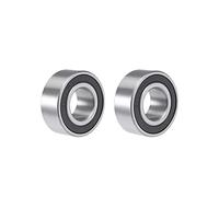 sourcing map 3205-2RS Roulement billes contact oblique 25x52x20.6mm Scellé 5205-2RS 2pcs