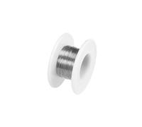 sourcing map 38AWG 0.1mm Fil Résistance Chauffage Nichrome fil pour élément chauffant 25 mètre fil chauffant