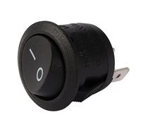 sourcing map 3Broche SPDT 2 Position I/O Rond Bouton Bascule On/Off Interrupteur à Bascule AC250V/ 10A 125V/12A