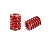 sourcing map 3D Imprimante Matrice Ressort, 2pcs TM 20mm OD 25mm Long Spirale Estampage Moyen Charge Compression Moule Matrice Ressorts pour 3D Imprimante Électrique Pièce, Rouge