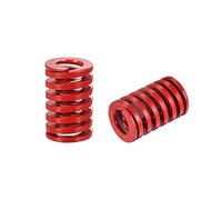 sourcing map 3D Imprimante Matrice Ressort, 2pcs TM 20mm OD 30mm Long Spirale Estampage Moyen Charge Compression Moule Matrice Ressorts pour 3D Imprimante Électrique Pièce, Rouge