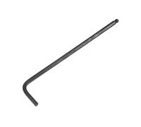 sourcing map 3mm Clé Hexagonale Longue à Tête Sphérique, Outil de Réparation CR-V à Bras Long en Forme de L, Noire