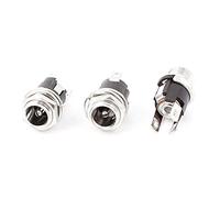sourcing map 3pcs 5.5 mm x 2.1mm DC Puissance Prise Courant Douille Femelle Adaptateur Connecteur