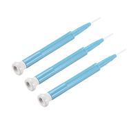 sourcing map 3Pcs CD-15 Régler Fréquence Tournevis Antistatique ABS Céramique Vis Embout Outil Manuel Réparation