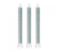 sourcing map 3Pcs Époxy Tubes Mélangeur statique 5,91" Plastique Vert | Résine Mélange Buse Ronde Connecteur pour AB Colle Adhésif Pistolet Applicateur 400ml Cartouches