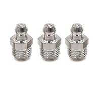 sourcing map 3pcs Graisseur Droit M10x1 INOX Auto Moto Raccord Graissage Nipple
