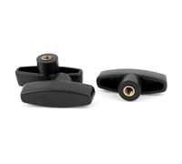 sourcing map 3pcs M8, filetage femelle levier serrage T bouton forme poignée maintien machines