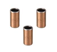 sourcing map 3pcs Manchon Roulement lisse alésage 6mmx8mm ODx15mm long douille envelop sans huile