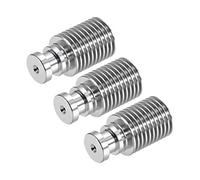 sourcing map 3Pcs pour V6 Heatbreak Dissipateur thermique Argent