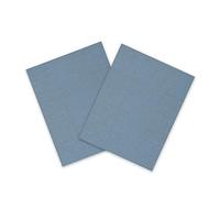 sourcing map 3Pcs Sec Humide Imperméable Papier Verre Assortment Abrasif Papier Feuilles pour Bois Meubles Métal Automobile Polissage 8000 Grits 2Pcs