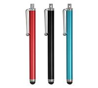 sourcing map 3pcs Stylet Stylos pour Écrans Tactiles Universel Capacitif Stylet Crayon Haut Sensibilité Exactitude pour Téléphone Tablette Tout Capacitif Écran Tactile Dispositif
