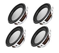 Sourcing map 3W 4 Ohms Micro Haut-parleur Interne Aimant Haut-parleur 40mm Dia 4pcs