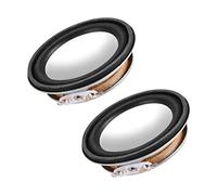 sourcing map 3W 4Ohm Audio Speaker 50mm / 1.97 Pouce Rond Haut-Parleur Petit Speaker 2Pcs