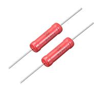 sourcing map 3W Puissance nominale 100K Ohms Glaze verre Haute Tension Résistance film 2 Pcs