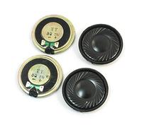 sourcing map 4 W 8 Ohm 32 mm de diamètre intérieur en métal Rond Haut-Parleur Haut-Parleur à Aimant
