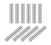 sourcing map 4 x 35mm(Environ 5/32") Goupille 304 INOX Acier Bois Lit Superposé Goupilles étagère Chevilles Support Étagères 10Pcs