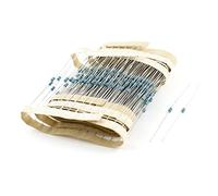 sourcing map 400PCS Résistance 10K Ohm 1/6W 1/8W 1% à film métallique antidéflagrant axial