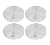 sourcing map 40mmx8mm M8 Adaptateur disque aluminium plateau table verre 4pc