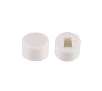 sourcing map 40Pcs Plastique 6x3.7mm Bouton Poussoir Interrupteur Capuchons Couverture Cabochons Protecteur pour 5.8x5.8 Verrouillage Tactile Interrupteur