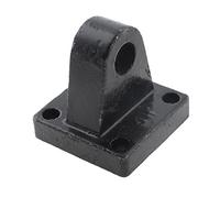 sourcing map 45mm x 45mm tige vérin air pneumatique Support fixation chape pivot Black