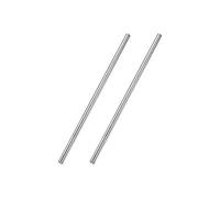 sourcing map 4mm x 150mm Tige Acier Inoxydable 304 Barre Rond Solide pour Bricolage Artisanat 2Pcs