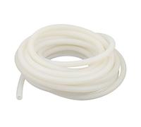 sourcing map 4mm x 8mm Silicone Translucide Tube Eau Air Pompe Tuyau Tube 16Pied Long