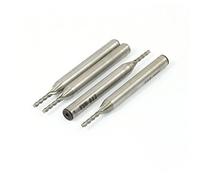 sourcing map 4pcs 2mm diamètre coupe HSS 6mm Jarret 4 Flutes percez fin Moulin Coupeur 58mm longue