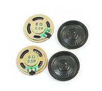 sourcing map 4pcs 36mm Dia 0.5W 8 Ohm Aimant Interne Haut-Parleur Haut-Parleur pour DVD/EVD