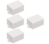 sourcing map 4pcs 46x35x24mm plastique électrique Boîtier jonction blanc