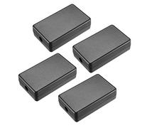 sourcing map 4pcs 60x36x17mm plastique boîte électrique Bricolage boîtier boîte noir