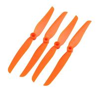 sourcing map 4pcs 7035 2-Lame RC Avion CCW Hélice Orange | 4-axis X-axis Aéronef