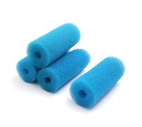 sourcing map 4pcs Aquarium Cartouches Filtre éponge préfiltre Cylindre 2.6 Pouces Diamètre Bleu