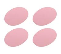 sourcing map 4pcs Coudé Genou Thermocollant Tissu Écussons Clair Rose | Patchs Ovale Réparation pour Vêtements Réparation Artisanat Réparation Kit Sac-à-Dos Chaussures Décoration
