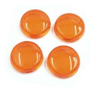 sourcing map 4Pcs Couvercle De Clignotant pour Harley XL883 48 Dyna Softail