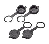 sourcing map 4Pcs Gx16 Aviation Connecteur Bouchon Couverture Noir