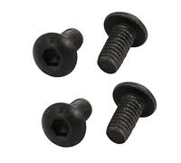 sourcing map 4pcs M4x8mm Vis Filetage à Gauche Boulon Pas à Gauche Marche Arrière Classe 10.9