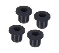 sourcing map 4Pcs Passe-Câble T-Forme Diamètre Installation 10mm, ID 6mm, Hauteur de 11mm Passe Fil Rondelle Caoutchouc de Protection Étanches et Flexibles pour Conduits de Câbles
