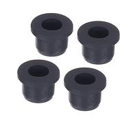 sourcing map 4Pcs Passe-Câble T-Forme Diamètre Installation 14mm, ID 9mm, Hauteur de 12mm Passe Fil Rondelle Caoutchouc de Protection Étanches et Flexibles pour Conduits de Câbles