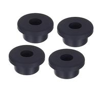 sourcing map 4Pcs Passe-Câble T-Forme Diamètre Installation 20mm, ID 10mm, Hauteur de 14mm Passe Fil Rondelle Caoutchouc de Protection Étanches et Flexibles pour Conduits de Câbles