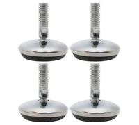 SOURCING MAP 4Pcs Pieds Nivellement Meuble Réglable Pied Patin Jambe Pied Table Chaise Base Protection Plancher M6 x 18 x 30mm
