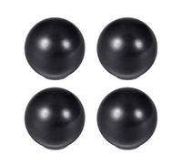 sourcing map 4Pcs Pommeau boule thermodurci M5 Femelle Fileté Machine Poignée 16mm Dia Noir