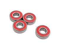 sourcing map 4pcs Roulement à Billes à Gorge Profonde étanche 6204-2RS Moto Scooter 47x20x14mm