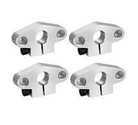 sourcing map 4Pcs SHF10 Linéaire movement Rail Tige serrage fixation Guide support pour 10mm Dia arbre