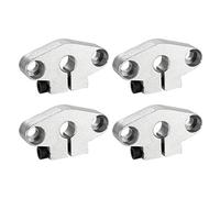 sourcing map 4Pcs SHF8 Linéaire movement Rail Tige serrage fixation Guide support pour 8mm Dia arbre