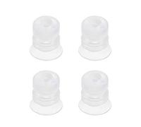 sourcing map 4pcs Soufflet Ventouse 15mm Diamètre M5 Joint Silicone