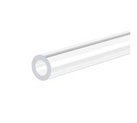 sourcing map 4pcs Transparent Rigide Acrylique Tuyau 6mm ID x 10mm Diamètre Externe x 305mm Rond Tube