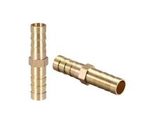 sourcing map 5/16" Raccord Cannelé Laiton Barbillon flexible connecteur droit Bateau Carburant 2Pcs