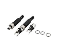 sourcing map 5.5Mm x 2.1mm mâle verrouillable DC Power Jack Socket Connecteur femelle 2pcs