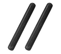 sourcing map 5/8-11 UNC Lot de 4 tiges filetées entièrement filetées en alliage d'acier B7 de 13,5 cm de long, filetage à droite, barre de tige entièrement cloutée pour machines, construction, noir