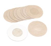 sourcing map 5 Paires 2,4 cm de diamètre Non tissé-adhésif Mamelon Housse de coussin Beige - Beige - Taille unique